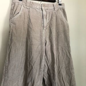 Loose Fit wide leg Corduroy Pants